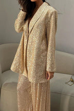 Chaqueta de traje con lentejuelas Maxwell