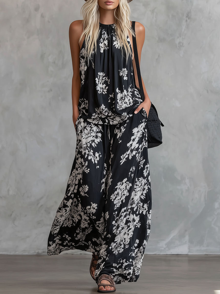Conjunto de gasa Flora