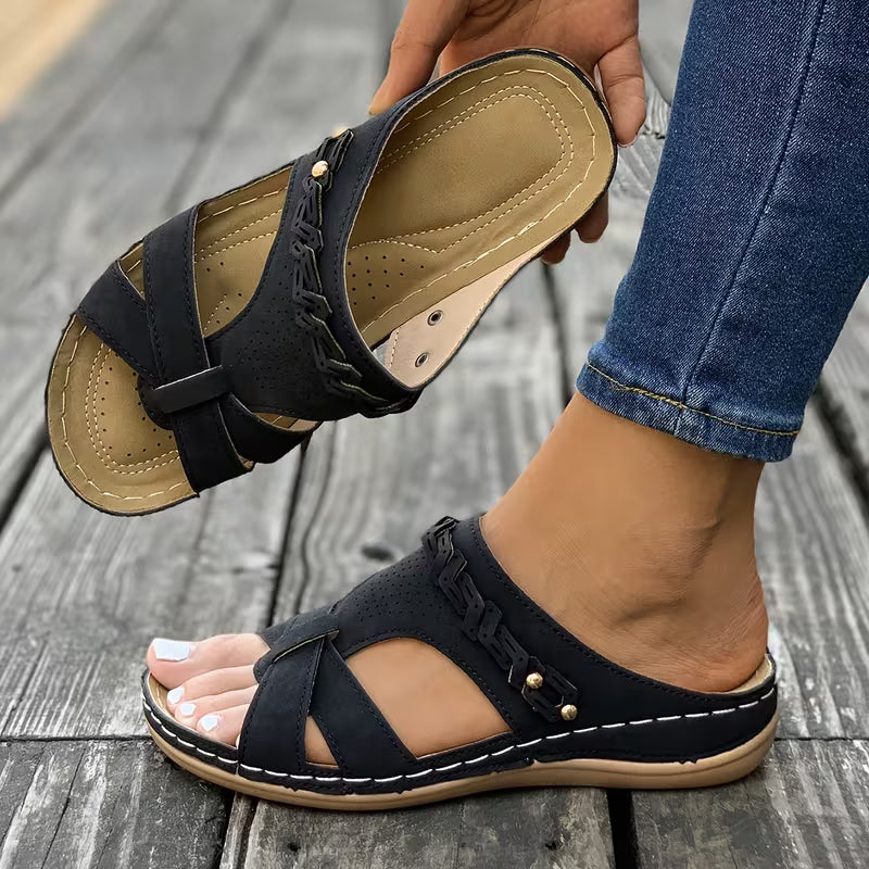 Nancy | Sandalias ortopédicas cómodas sin talón