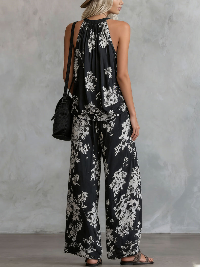 Conjunto de gasa Flora