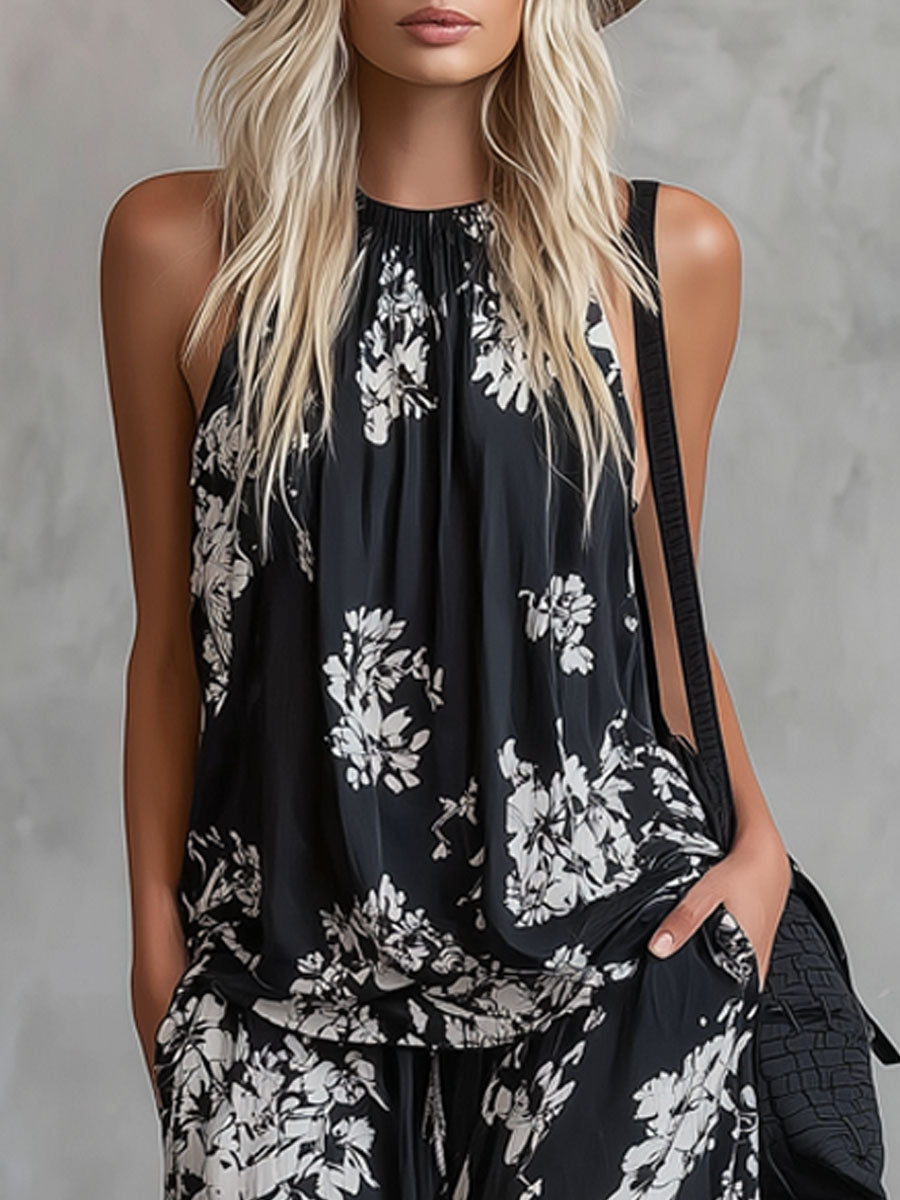 Conjunto de gasa Flora