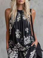 Conjunto de gasa Flora