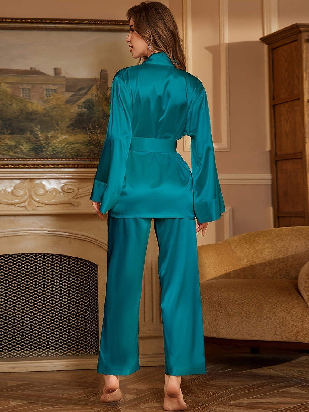 Aurielle | Elegance Robe & Pajama Set