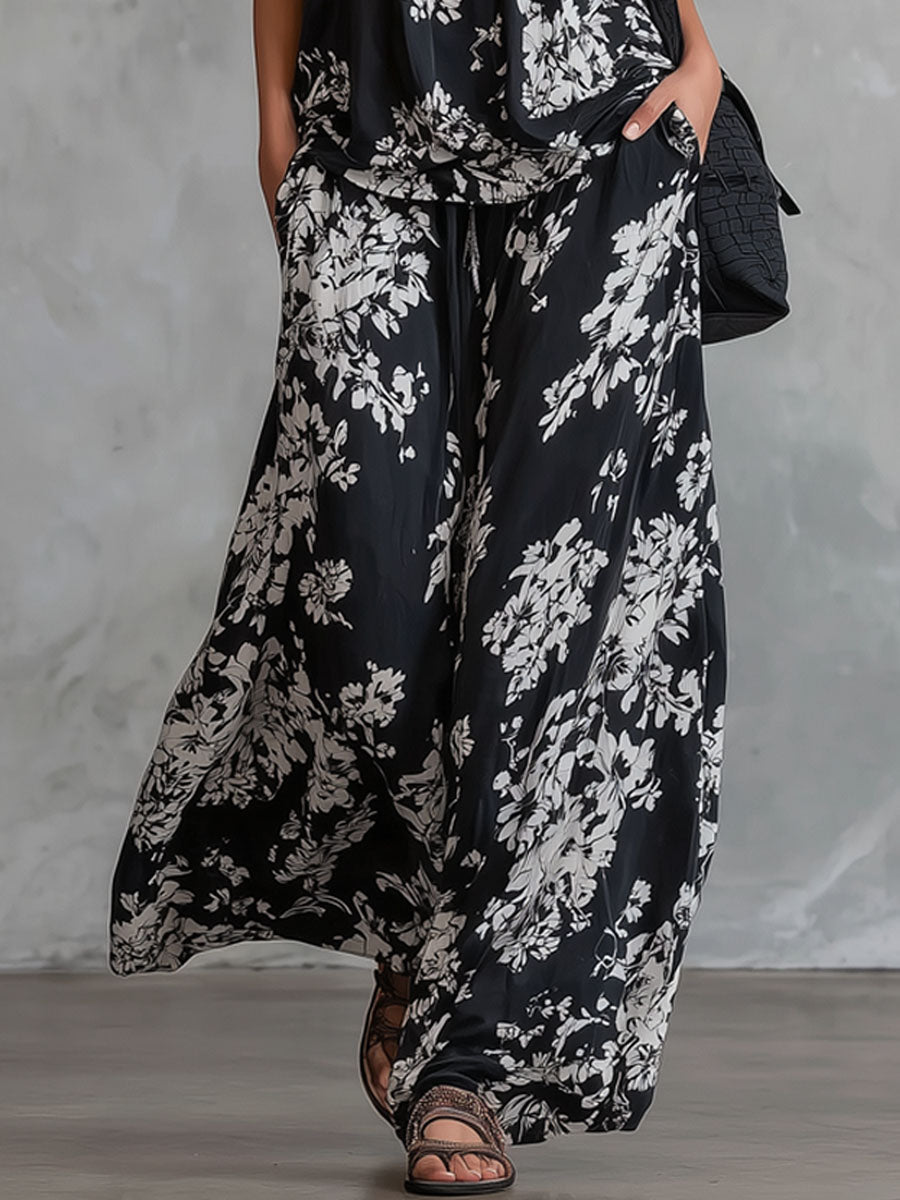 Conjunto de gasa Flora