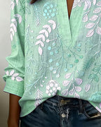 Brielle - Blusa de tacto suave