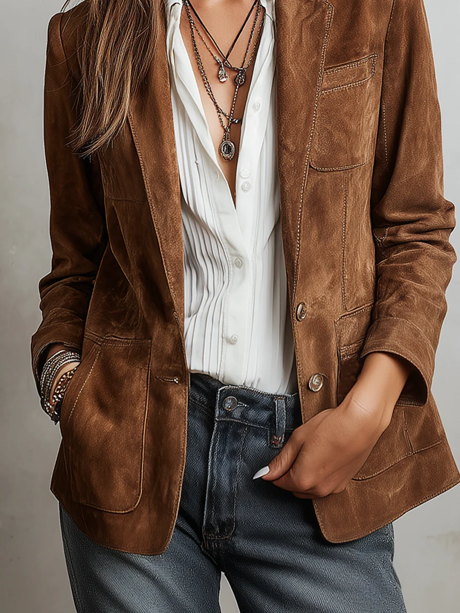 Verona | Vintage Suede Jacket