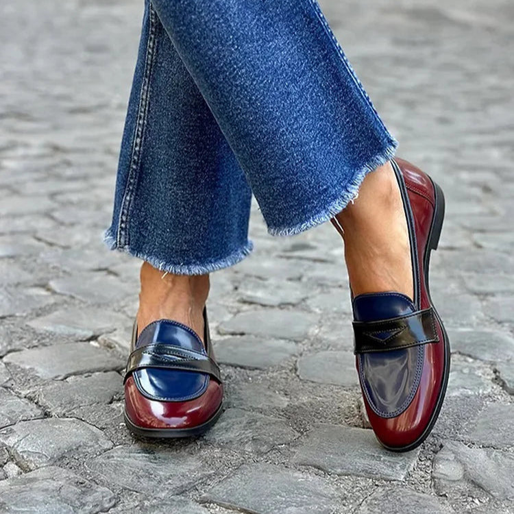 Mocassim tricolor brilhante