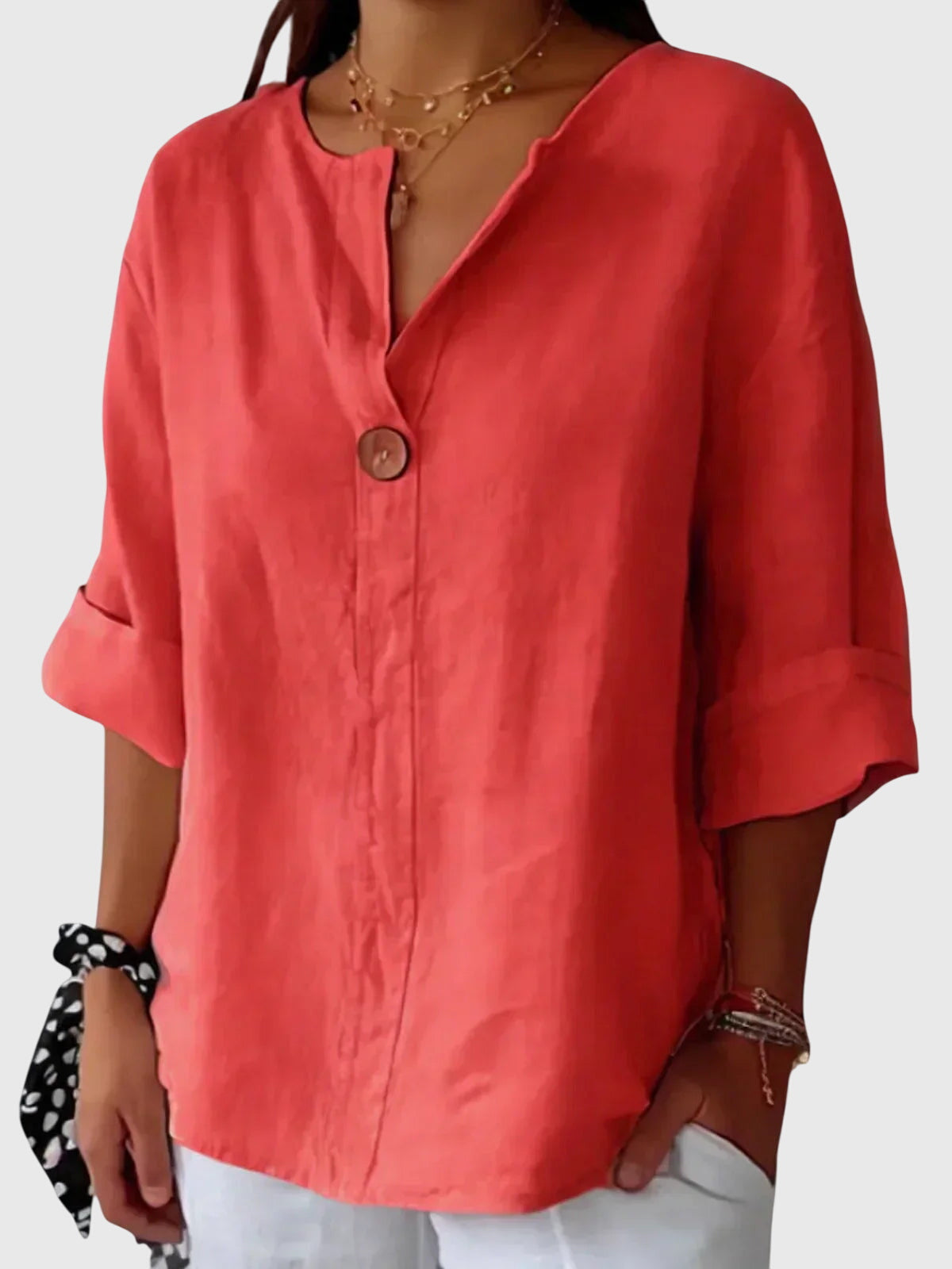 Gemma™ | Blusa confortável e chique