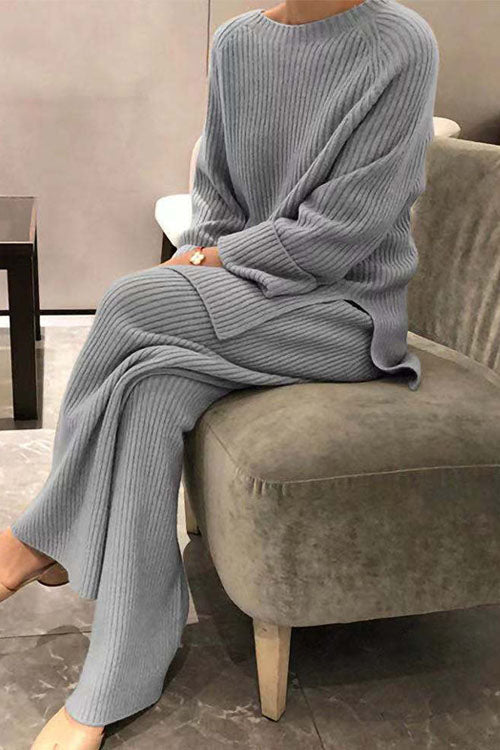 Conjunto de camisola de malha Sofia