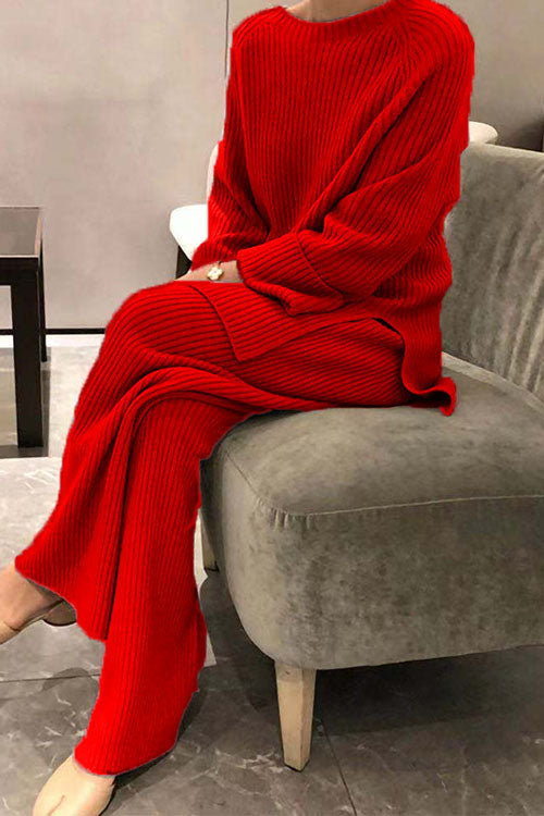 Conjunto de camisola de malha Sofia