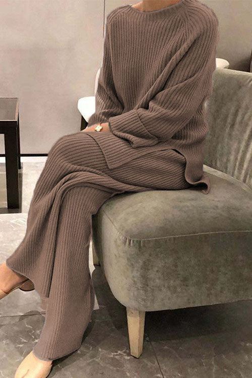 Conjunto de camisola de malha Sofia