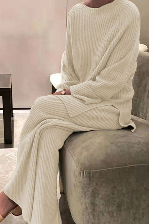 Conjunto de camisola de malha Sofia