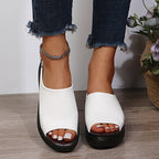 Elisa - Refined Slip-On Support Sandals
