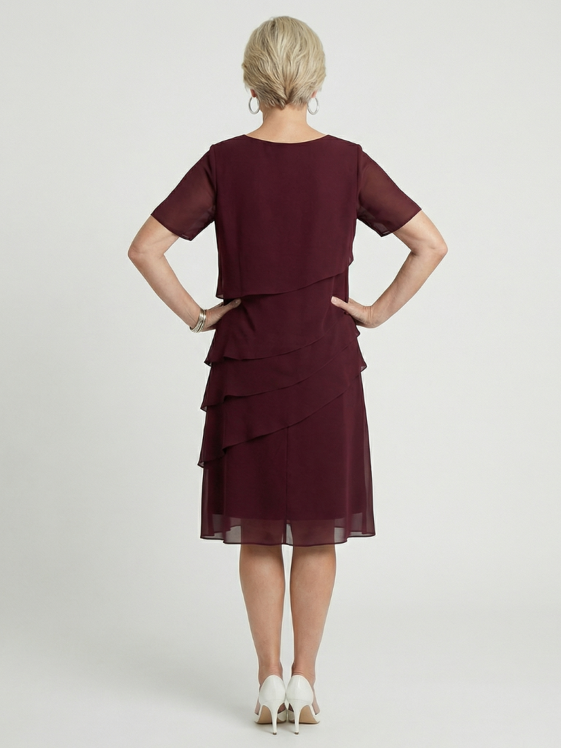 Orson | Vestido de contorno suave hasta la rodilla