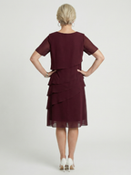 Orson | Vestido de contorno suave hasta la rodilla