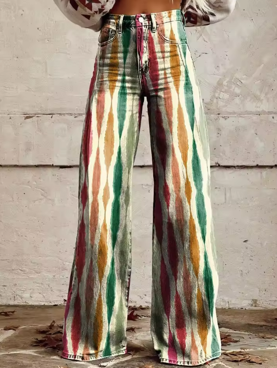 Isabella - Pantalones bohemios elegantes