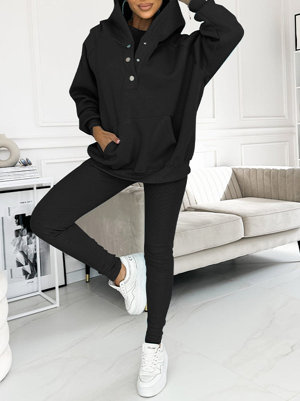 Conjunto de sudadera de tres piezas Sophie