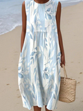 Vestido midi frondoso Joy™
