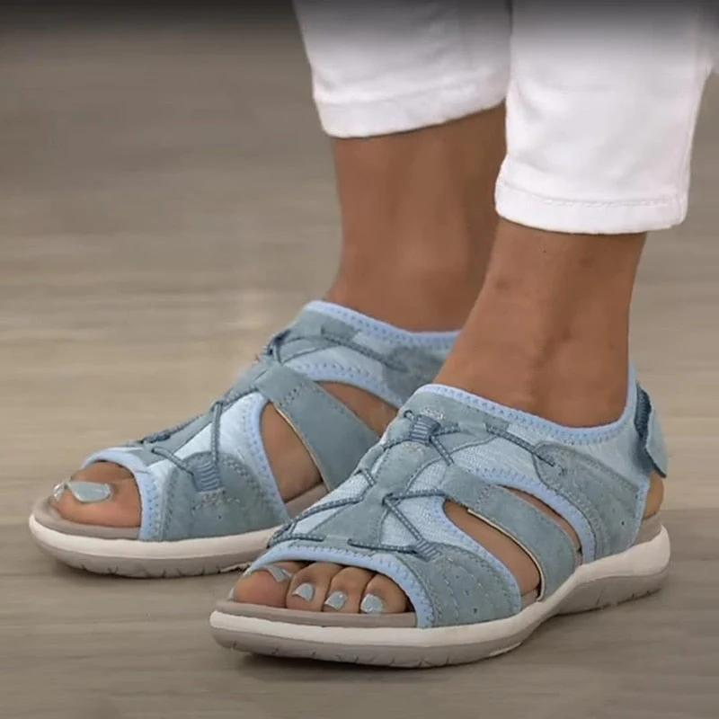 Martha - Sandálias de caminhada estáveis e com suporte