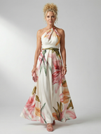 Amiel | Vestido largo ligero de flores