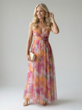 Isel | Vestido maxi suave com trespasse