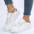 Rosie | Women Quilted Low Top Sneakers