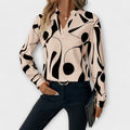 Lara™ Blusa elegante con diseño