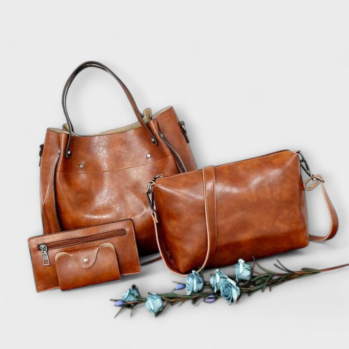 Olivia - Conjunto de 4 malas vintage