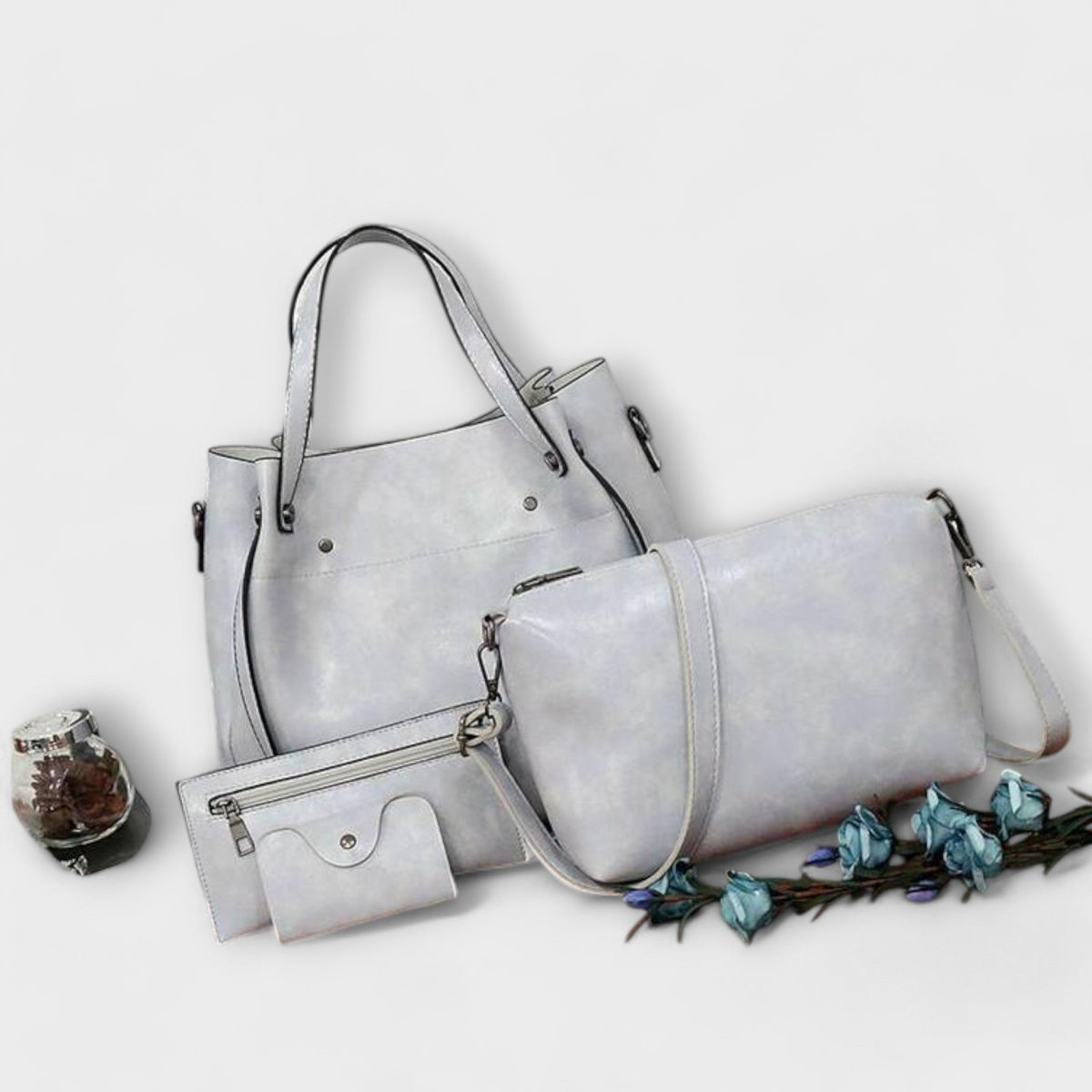 Olivia - Conjunto de 4 malas vintage