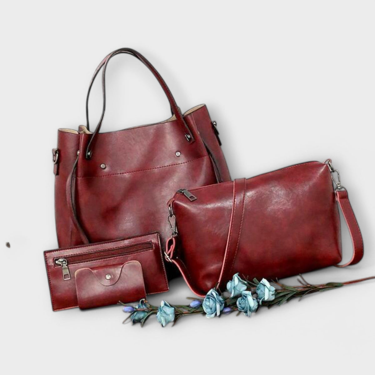 Olivia - Conjunto de 4 malas vintage