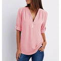 Gwen | Blusa elegante com fecho