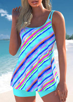 Tracey - Elegante conjunto de tankini y pantalón corto