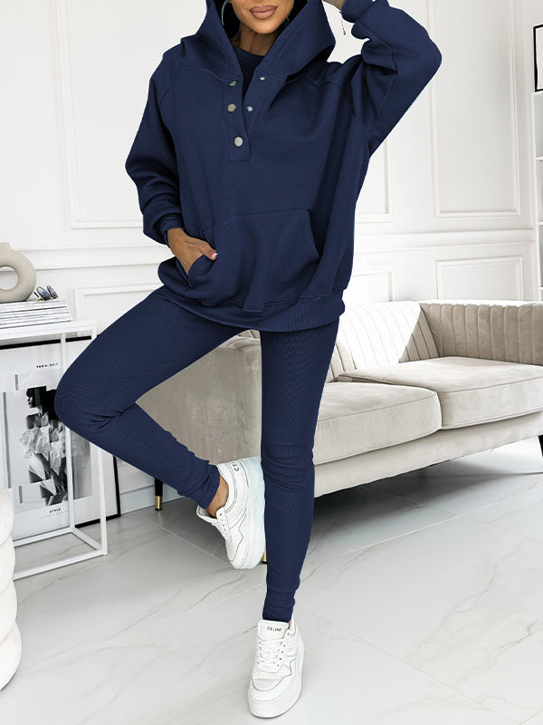 Conjunto de sudadera de tres piezas Sophie