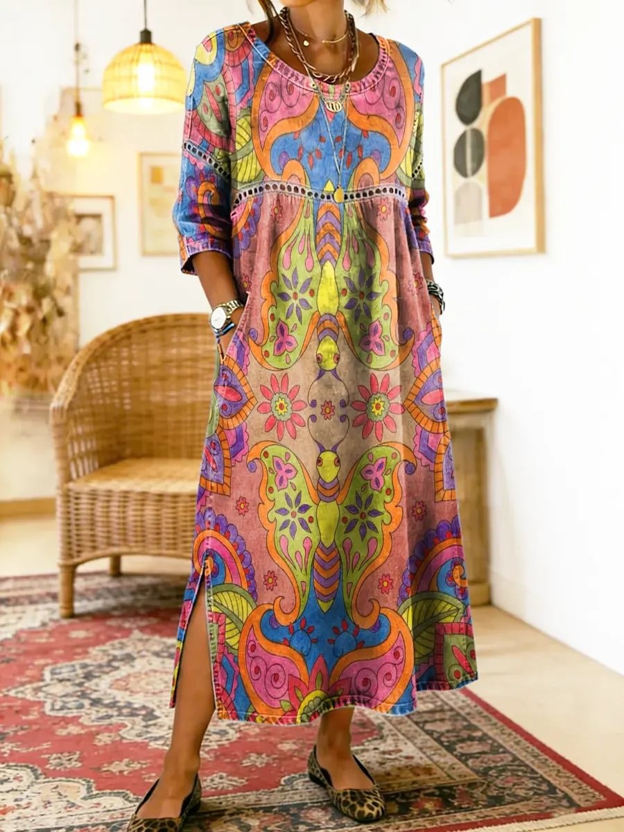Encarnación | Vestido estampado