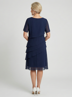 Orson | Vestido de contorno suave hasta la rodilla