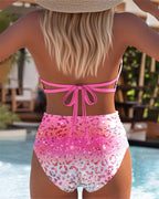 Regina - Elegante bikini de talle alto