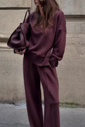 Samantha Long Sleeve Sweatshirt Set