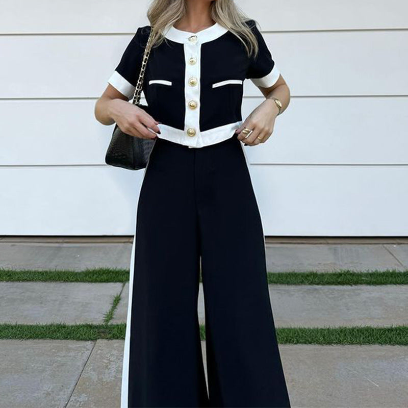 Conjunto informal de top y pantalón de Sofia