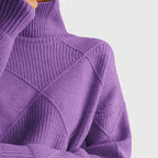 Angela™ - Suéter de cuello alto