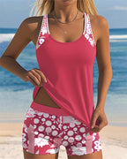 Sabrina | Comfortable Fit Floral Beach Two-Piece Swimsuit