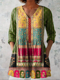 Emilie | Blusa larga con escote de pico