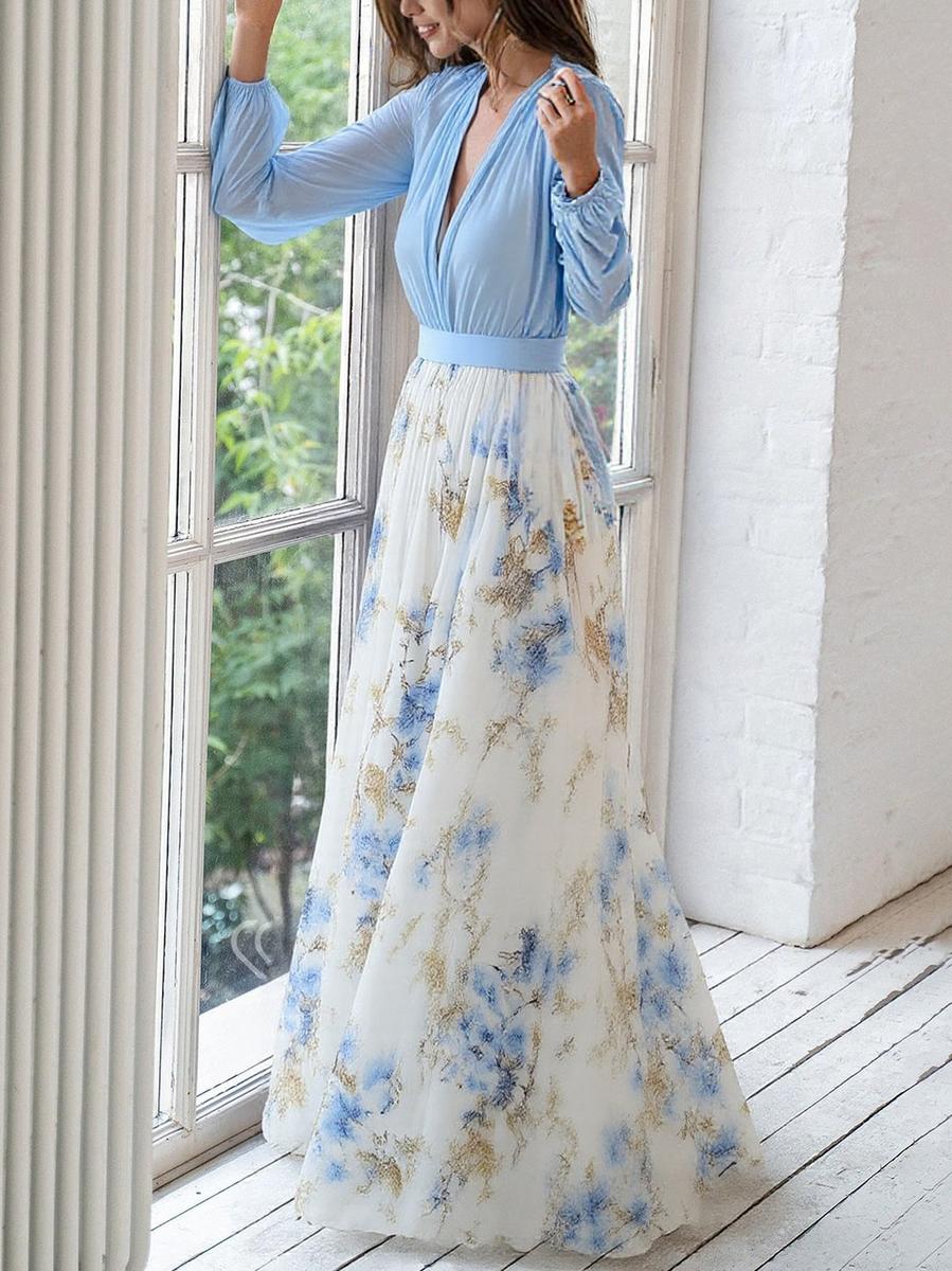 Penelope | Vestido largo floral