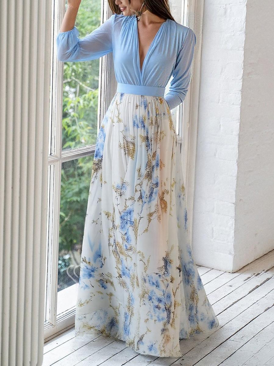 Penelope | Vestido largo floral