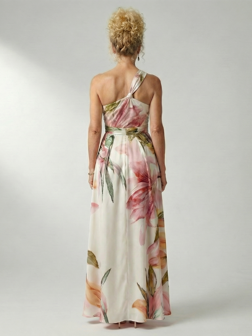 Amiel | Vestido largo ligero de flores