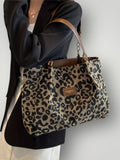 Leonara | Leopard Print Tote Bag