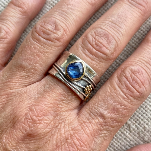 Bree - Anillo bohemio con piedras preciosas