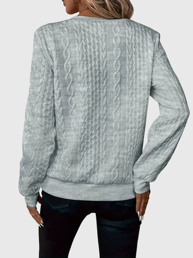 Nora | Sweater with Zipper