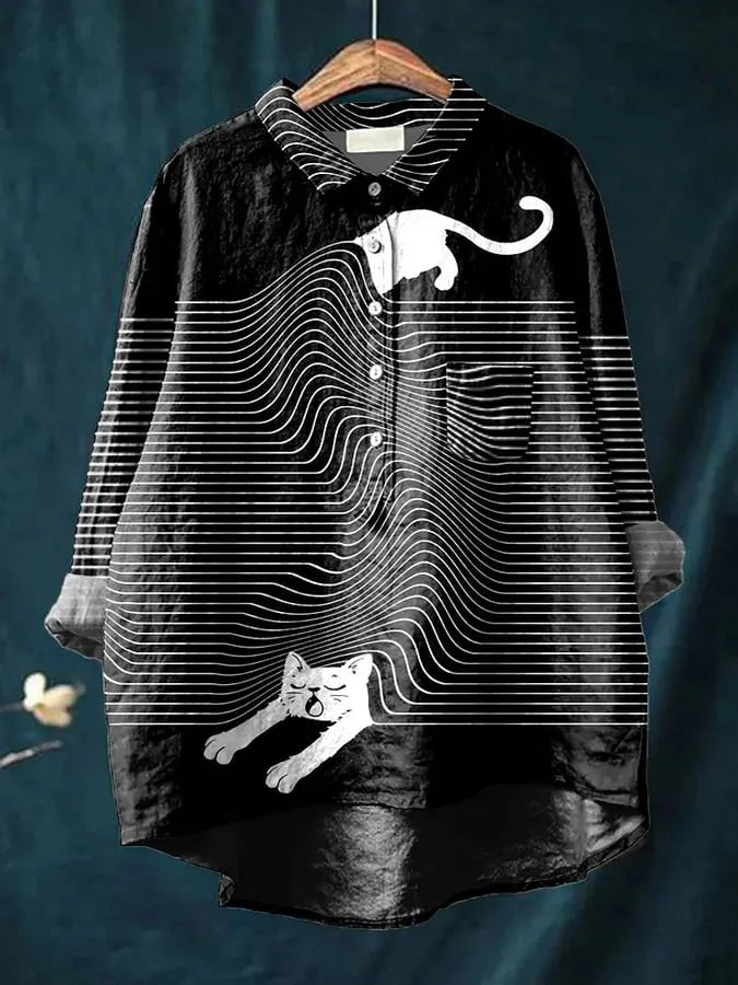 Clarano | Blusa Brooks com estampado divertido