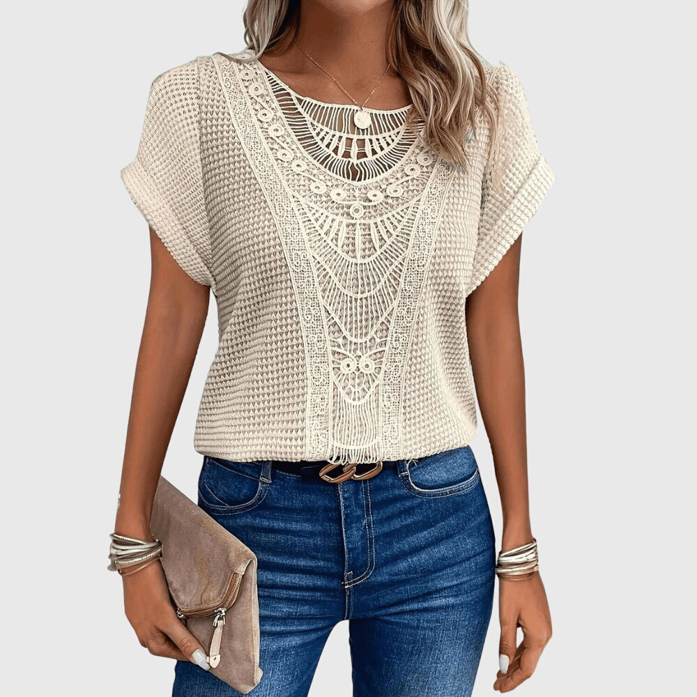 Pearl™ | Blusa elegante no estilo Ibiza