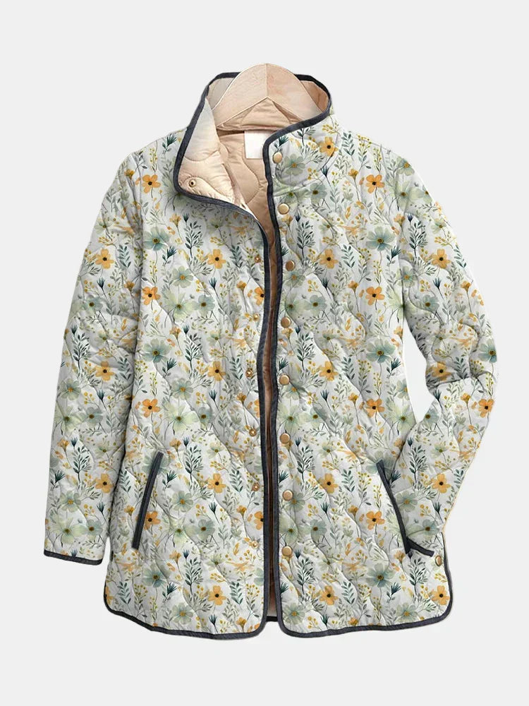 Nola | Casaco acolchoado encantador com estampado floral